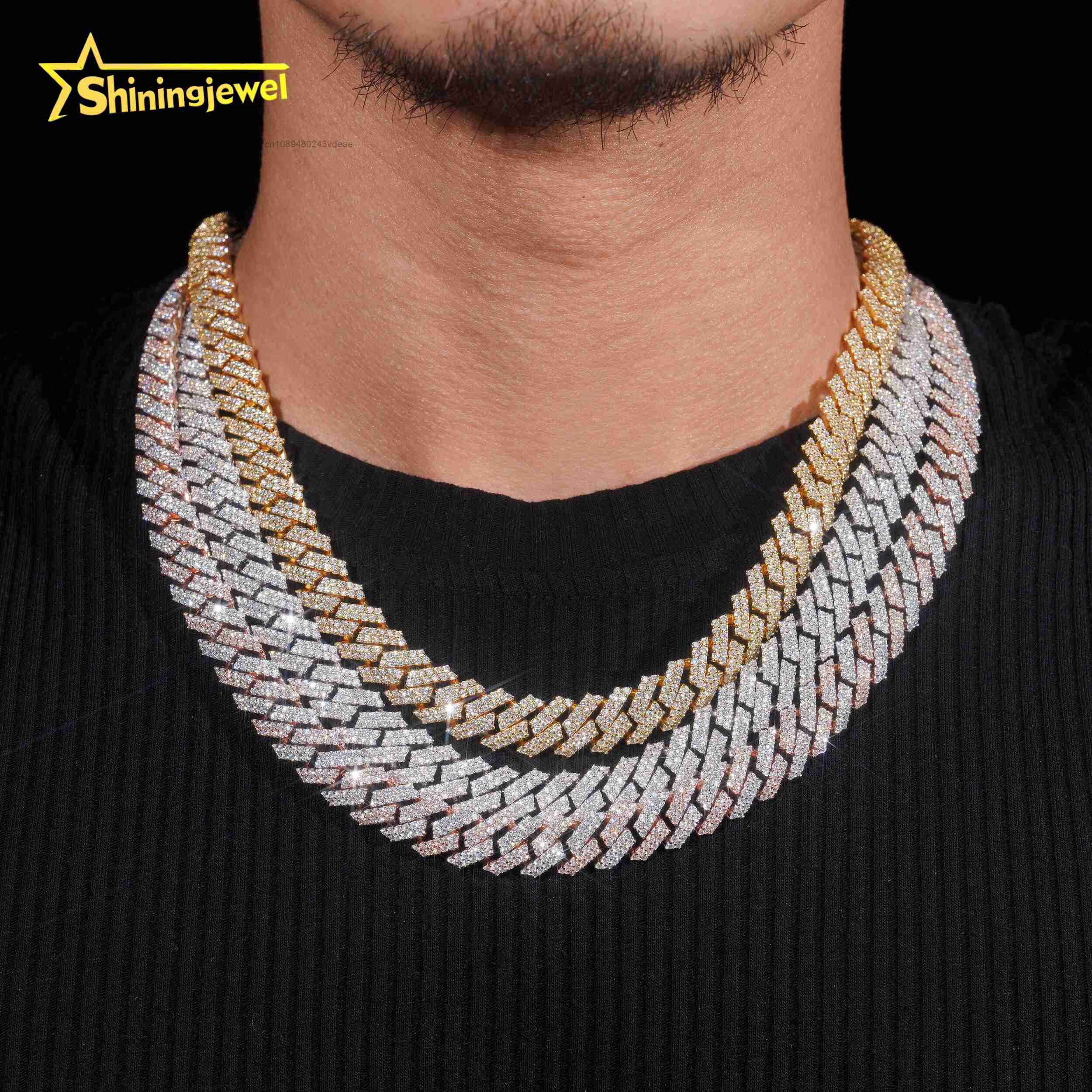 Cuban Link Chain 12Mm - مجوهرات هيب هوب عالية الجودة للرجال،