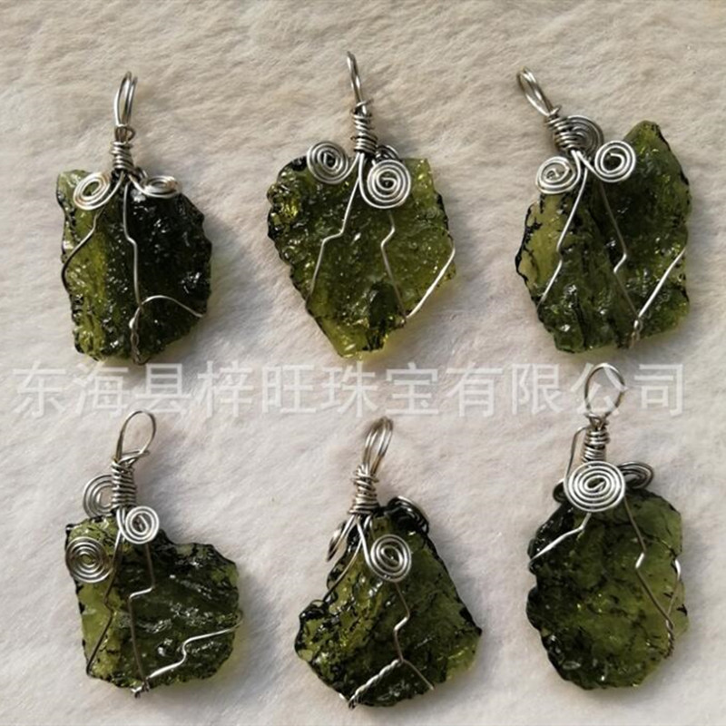 Crystal Pendant Necklace Natural Stone - 1 قطعة رائجة البيع A ++