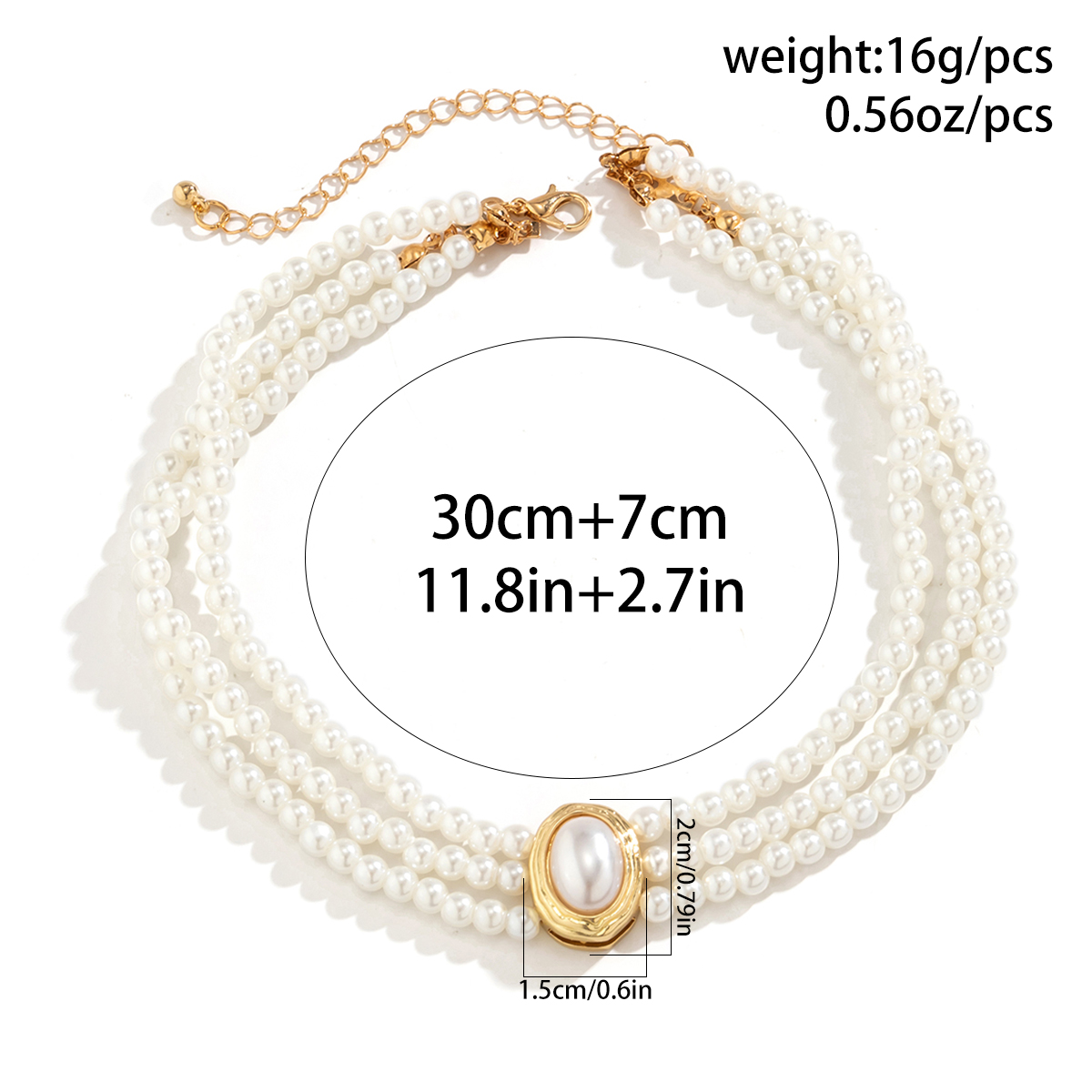 متعدد الطبقات خمر تقليد اللؤلؤ - مراجعة Pearl Choker Necklace Vintage وسعره