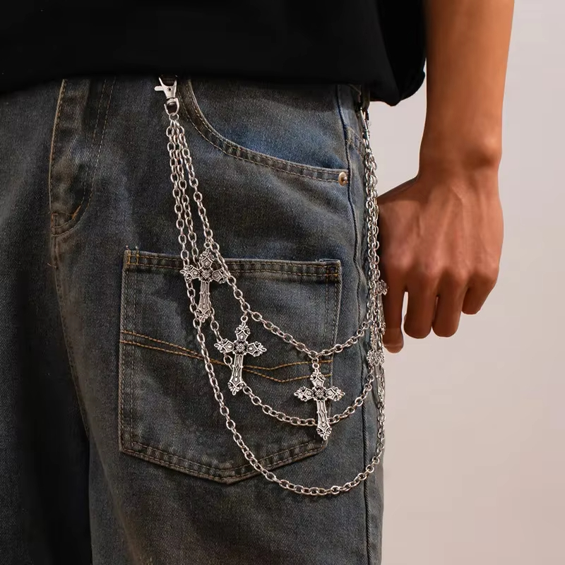 سلسلة بنطلون معدنية بأسلوب الب - مراجعة Body Jewelry وسعره