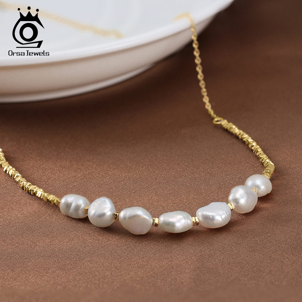ORSA Jewels Vintage 925 Sterli - مراجعة Pearl Choker Necklace Vintage وسعره