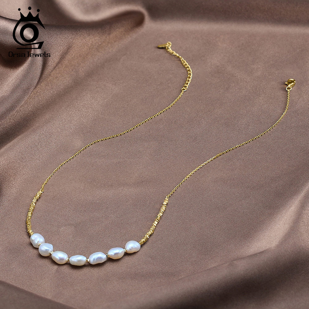 ORSA Jewels Vintage 925 Sterli - مراجعة Pearl Choker Necklace Vintage وسعره