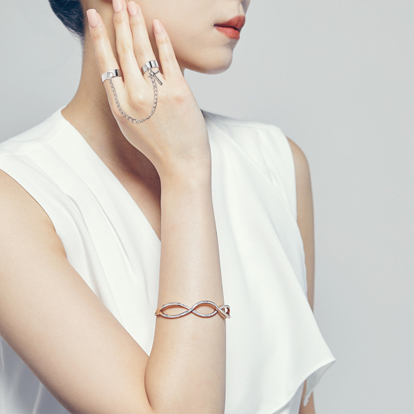 مجموعة خواتم أصابع بتصميم صليب - مراجعة Vintage Punk Knuckle Rings Set وسعره