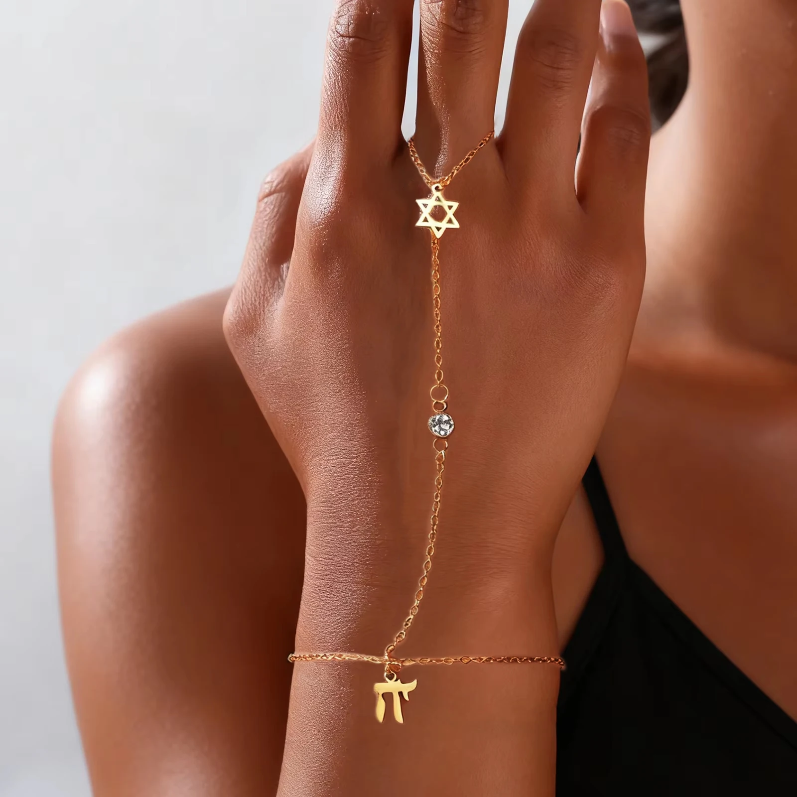 سوار إصبع نجمة داود اليهودية ب - مراجعة Bracelets وسعره