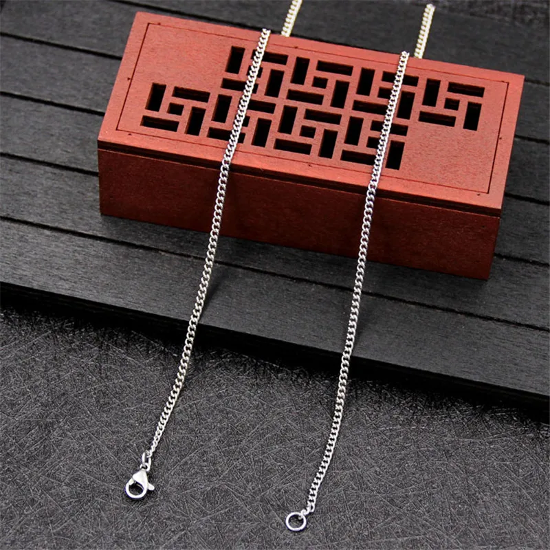 الجملة 925 فضة 2 مللي متر 16-3 - مراجعة 925 Sterling Silver Chain Necklace Men وسعره