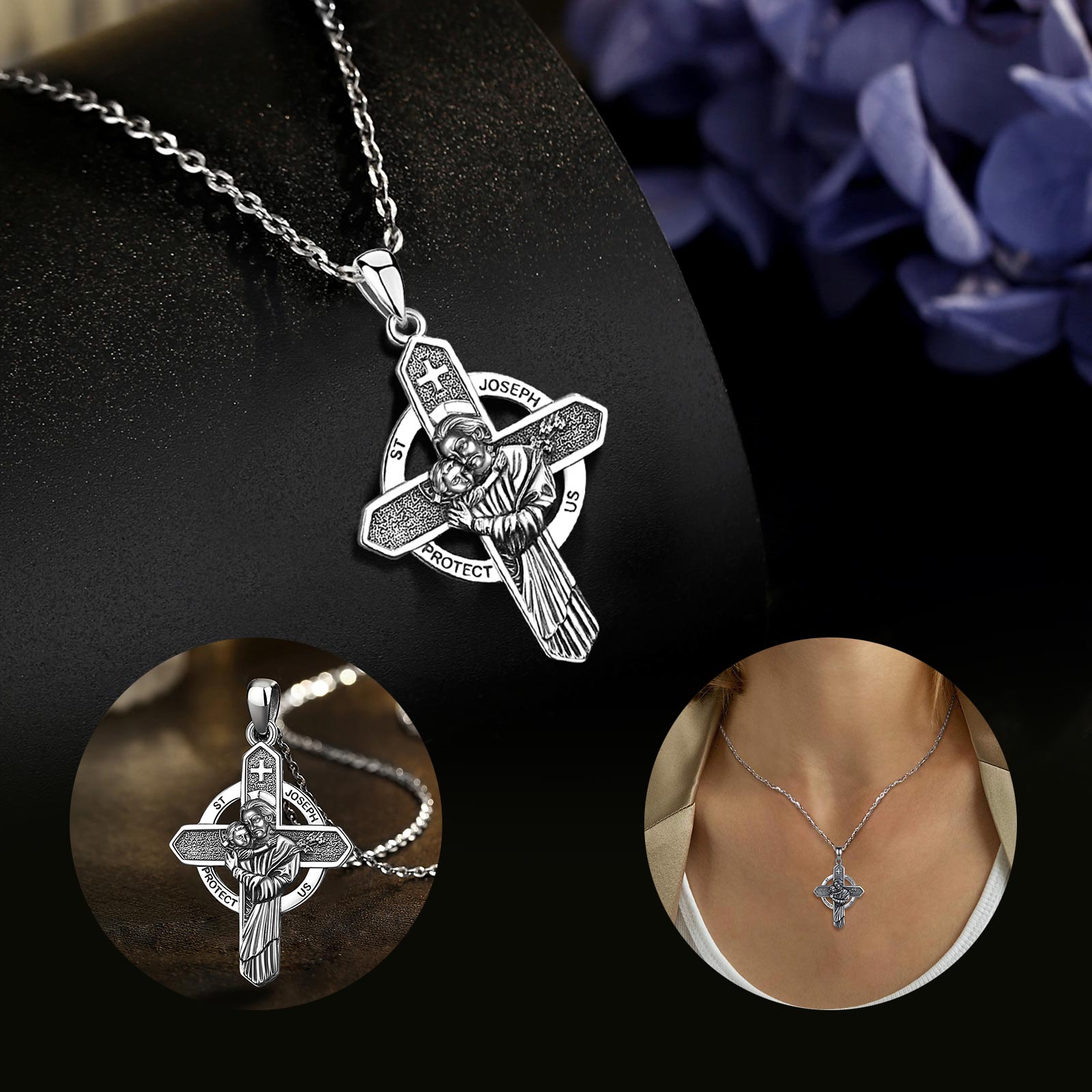 قلادة يودورا من الفضة الإسترلي - مراجعة 925 Sterling Silver Chain Necklace Men وسعره