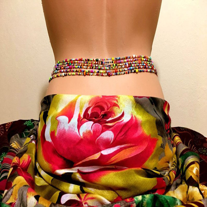 سلسلة البطن مطرزة للنساء ، سلا - مراجعة Body Jewelry وسعره